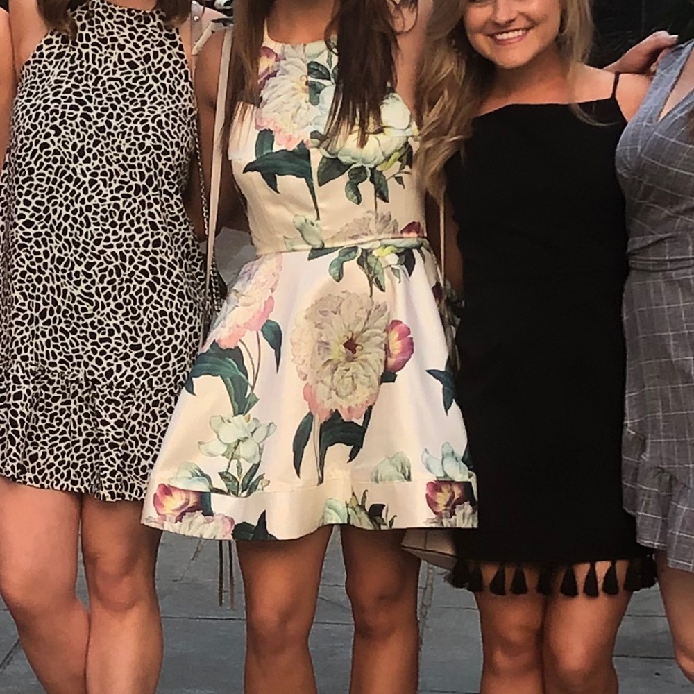 Lulu’s Floral halter dress